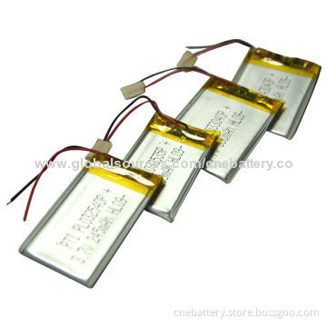 Rechargeable Lithium Polymer Batteries, 1,300mAh with Protection Board PL385068
